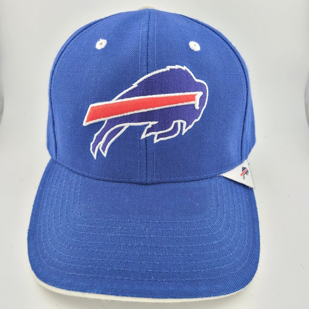 Vintage Buffalo Bills Twins Enterprise NFL Strapback Hat Deadstock Sportswear